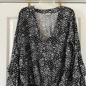 Free People Bell Sleeve Top